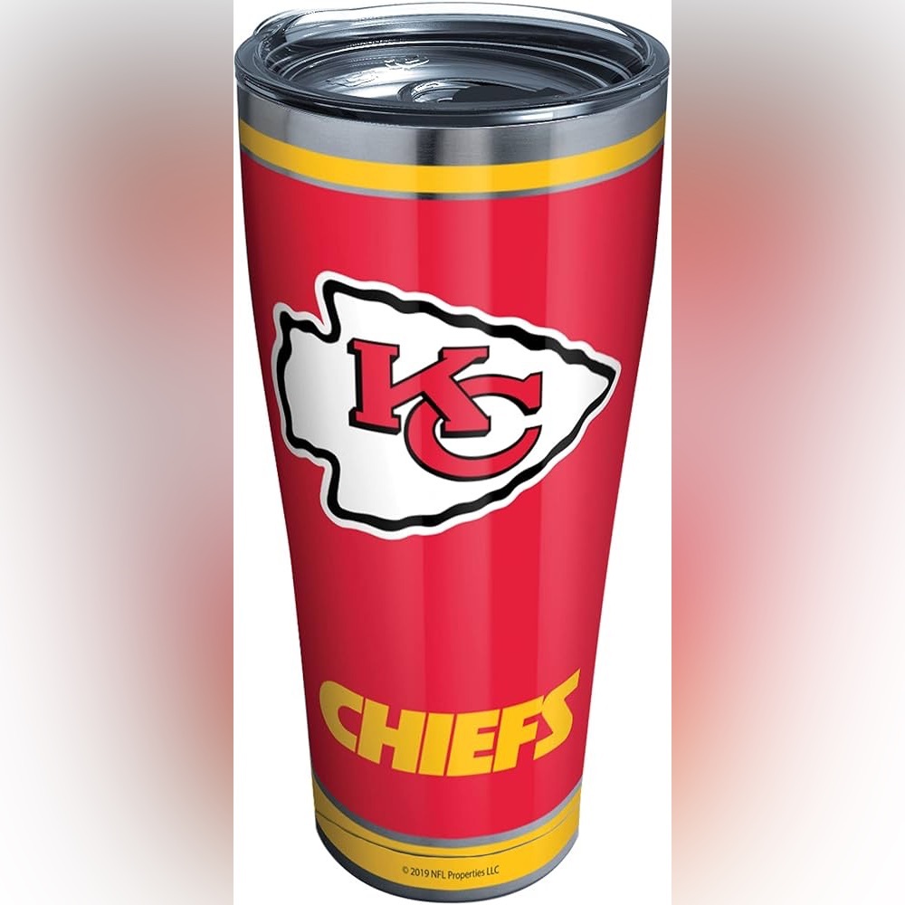 Tervis Triple Walled NFL Kansas City Chiefs Insulated Tumbler Cup 20 oz
